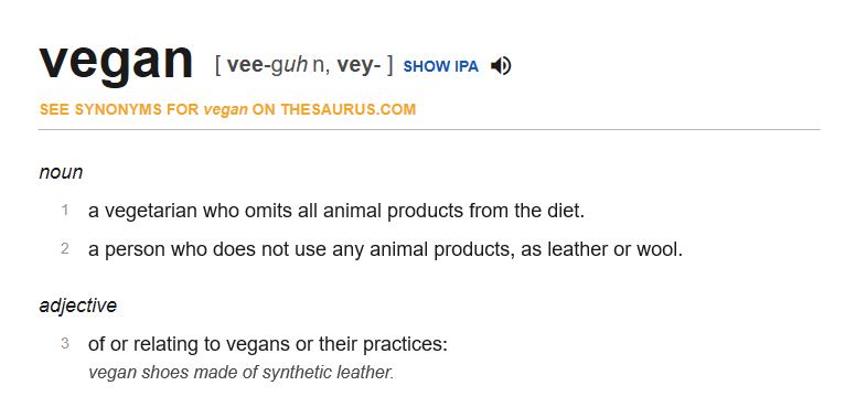 VeganDefinition